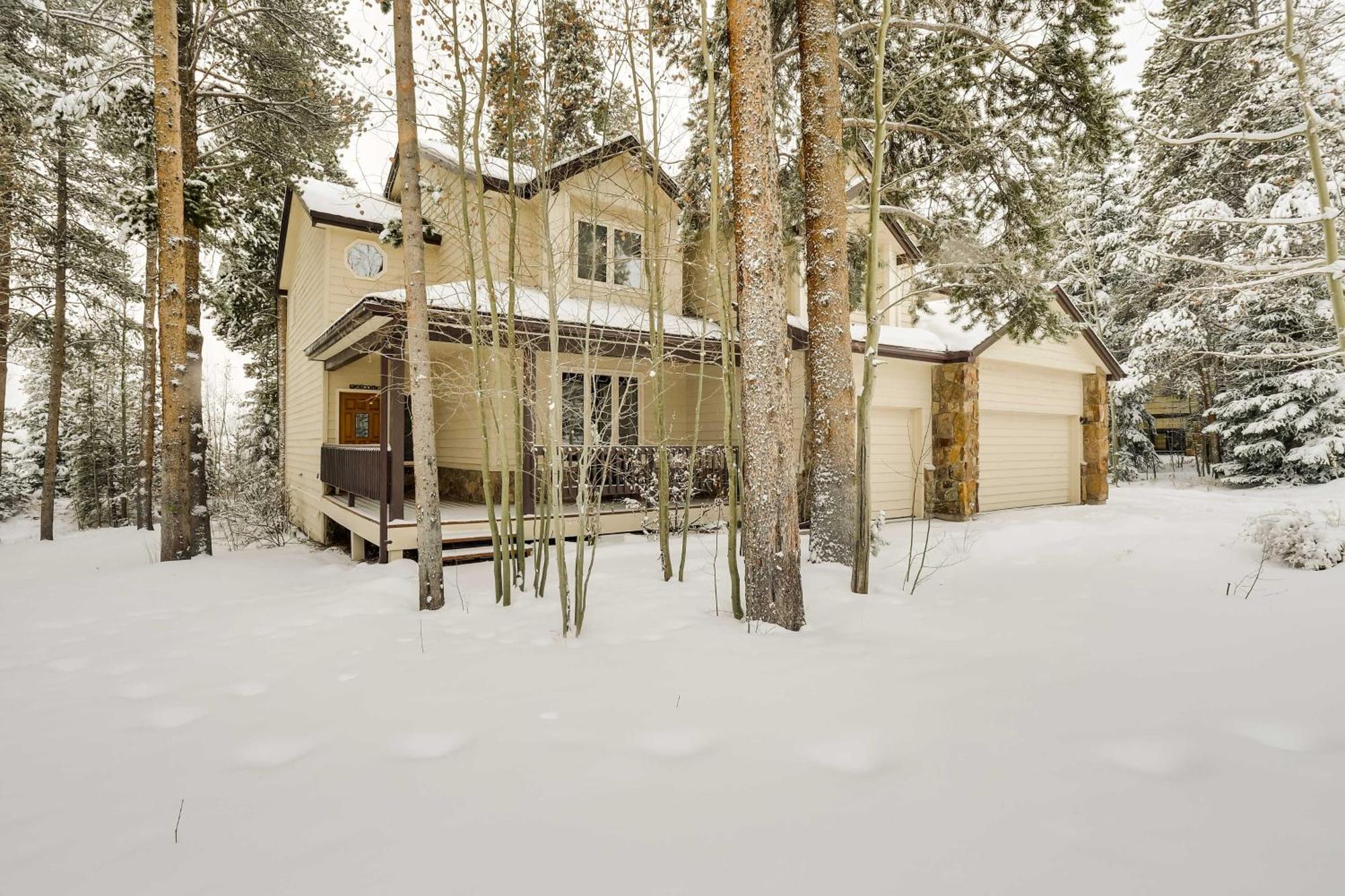 ברקנרידג' Idyllic Forested Breck Home Hot Tub And Ski Shuttle מראה חיצוני תמונה