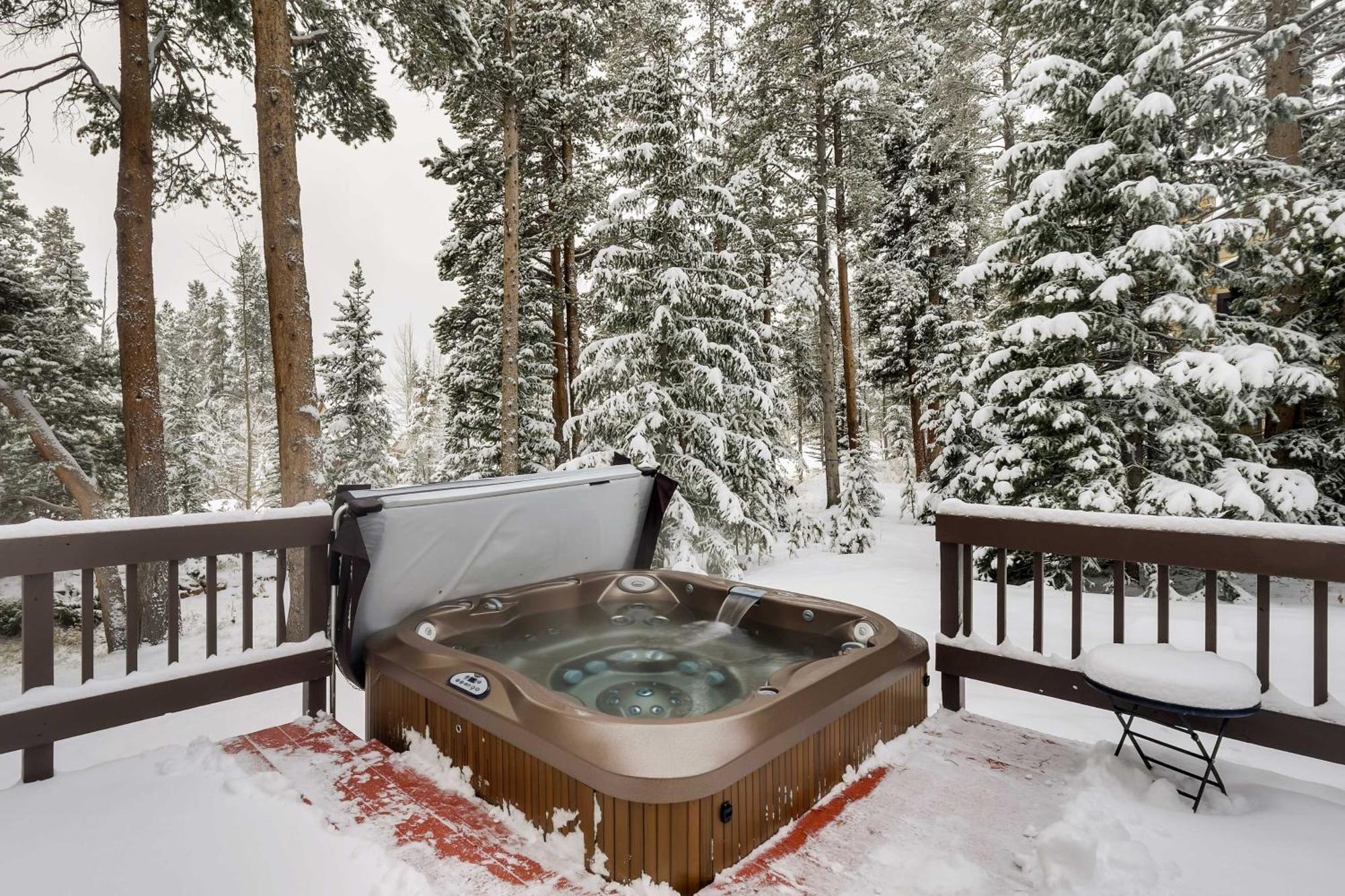 ברקנרידג' Idyllic Forested Breck Home Hot Tub And Ski Shuttle מראה חיצוני תמונה